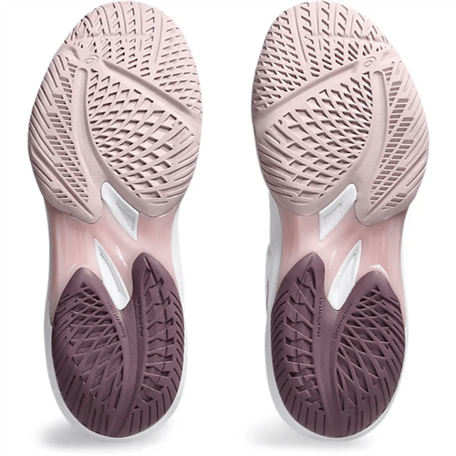 ASICS Blast FF3 Women's Squash Shoes (White/Watershed Rose) - Image 3