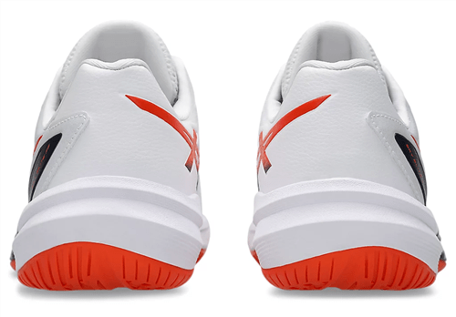 ASICS Sky Elite FF3 Men's Squash Shoes (White/Nova Orange) - Image 3