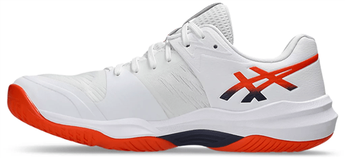 ASICS Sky Elite FF3 Men's Squash Shoes (White/Nova Orange) - Image 4
