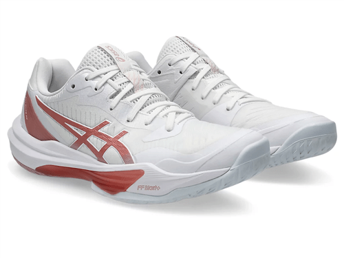 ASICS Sky Elite FF3 Women's Indoor Shoes (White/Morganite) - Image 5