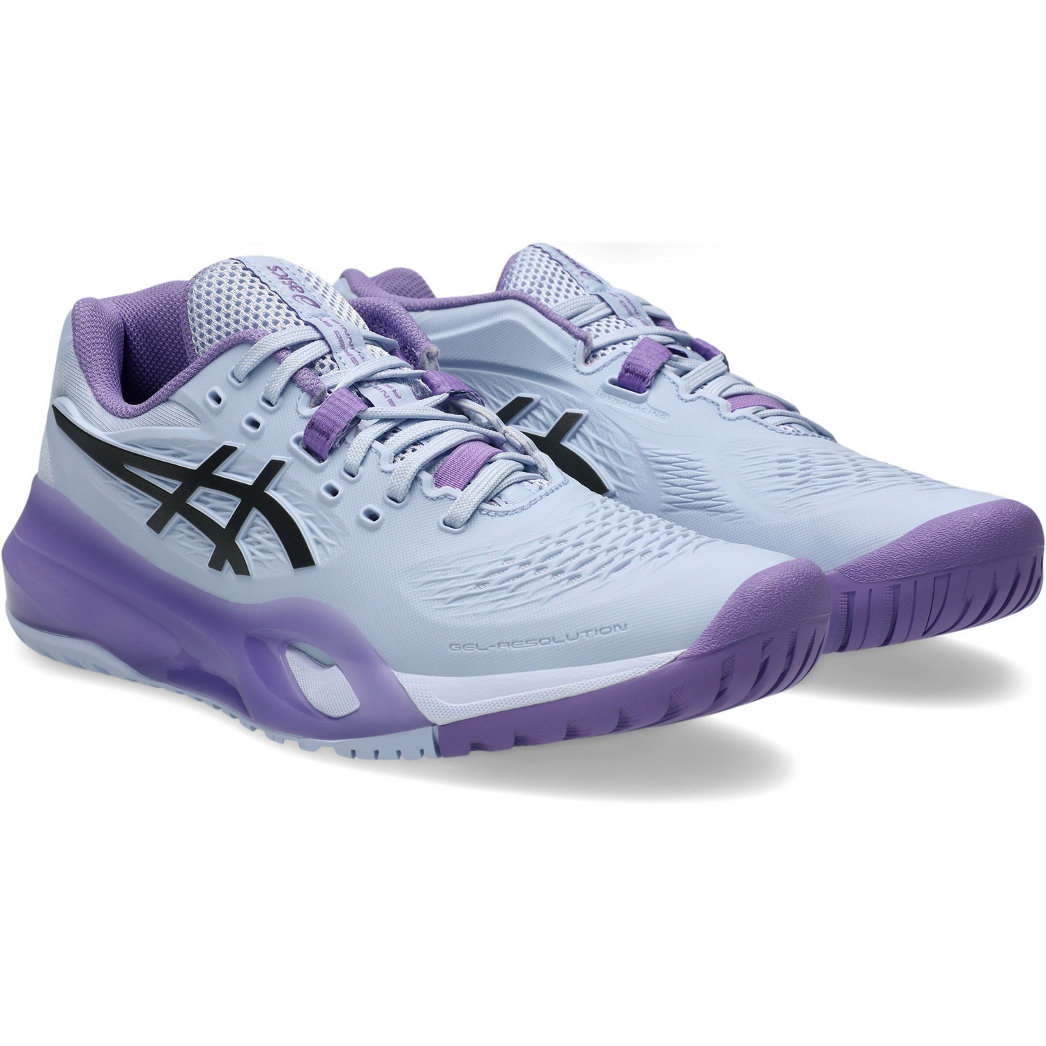 ASICS Gel Resolution Night Energy Womens Tennis Shoes - Image 7