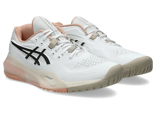 ASICS Gel-Resolution X (Wide) Women's Tennis Shoes (White/Black Coffee) - Image 6