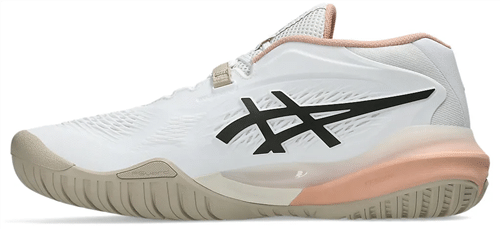 ASICS Gel-Resolution X (Wide) Women's Tennis Shoes (White/Black Coffee) - Image 4