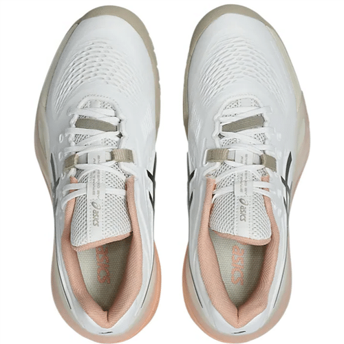 ASICS Gel-Resolution X (Wide) Women's Tennis Shoes (White/Black Coffee) - Image 8